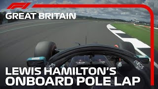 Lewis Hamilton’s Pole Lap  2020 British Grand Prix  Pirelli [upl. by Cassandre]