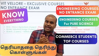 VIT Vellore Admissions 2024  யாருக்கும் தெரியாத Super Courses  Full Details  Watch Fully amp APPLY [upl. by Rocray]