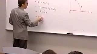 Principles of Macroeconomics Lecture 5  The Production Possibilities Model [upl. by Celeski]