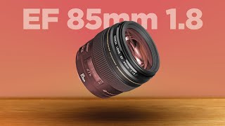 The Canon 85mm F18 USM Lens Review  The BEST Budget 85mm For CANON [upl. by Conlin]