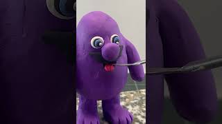 Making GRIMACE With Clay [upl. by Kinimod]