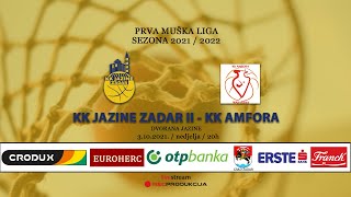 KK JAZINE ZADAR II  KK AMFORA [upl. by Viridis]