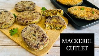 GOAN MACKEREL CUTLET  FISH CUTLET RECIPE FISH RECIPE  GOAN RECIPES BY NATASHA [upl. by Annoed]