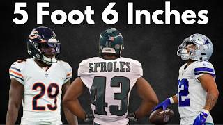 The Best NFL Players Under 5 Foot Six Inches Tall [upl. by Kristian61]