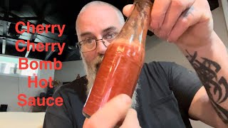 Cherry Cherry Bomb Hot Sauce  Michigan Cherry Hot Sauce  Cherry Bomb Pepper Hot Sauce  Fermented [upl. by Bronson]