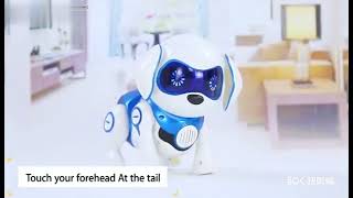 NEW Gesture Sensor Robot Multifunction USB Charging Childrens Toy With Music Toy Robot Dog [upl. by Nanci21]