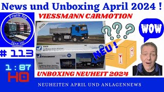 News Moba April 2024  Viessmann Carmotion Startset 8000 [upl. by Eralc]