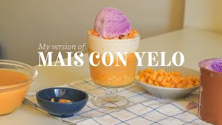 Mais Con Yelo  The Perfect Dessert for hot weather in the Philippines 🌽✨ Corn Ice Shaved Dessert [upl. by Lonyer]