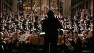 Bach Matthäuspassion  Thomanerchor quotKommt ihr Töchter helft mir klagenquot [upl. by Reemas901]