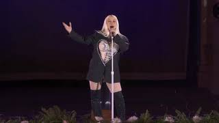 Christina Aguilera  Reflection  Loyal Brave True at Disney Enchantment 2021  HD [upl. by Maibach]