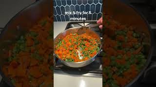 Carrot Beans amp Moong dal fry  Simple amp Tasty Side Dish For Rasam Sambar amp Roti  Easy To Make [upl. by Freddie]