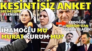 BAHÇELİEVLER  KESİNTİSİZ YEREL SEÇİM ANKETİ  ERDOĞANI PİŞMAN EDECEK ANKET  Sokak Röportajları [upl. by Ahsenra117]