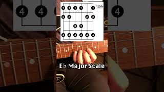 E♭ Major Scale  4th Form shorts [upl. by Atlante]