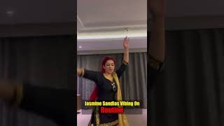 Jasmine Sandlas Vibing on Routine🔥💕 [upl. by Sinne]