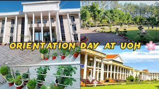 Orientation Day At University of Haripur Vlog🌸A Day In My Life At University ✨vlog youtubepartner [upl. by Hanyaz]