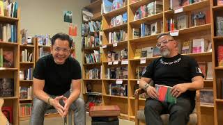 Ruben Degollado and David Lindes Speak and Sing at Weller Bookworks for the 23 UH Book Festival [upl. by Shelba]