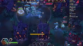 히오스폭풍리그 야생조합 개판싸움에서의 들창코  ASIA Diamond Storm League [upl. by Ellehc139]