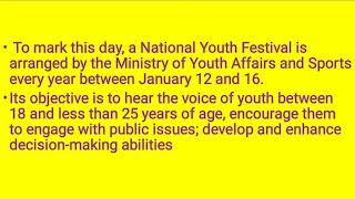 National Youth Day [upl. by Tore]