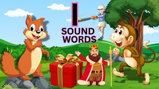 I sound words CVC words for kids three letter words practice reading C vowels sounds CVC practice [upl. by Nevag512]