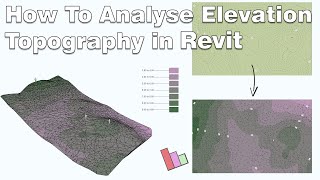 How to Analyse Elevation Topography in Revit®  Environment for Revit® TUTORIAL [upl. by Bohi]