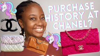 CHANEL HINTS THAT YOU NEED WISHLISTS  PURCHASE HISTORY TO BUY UNICORNS CHANEL 22C CHANEL 22P CHAT [upl. by Llehsam]