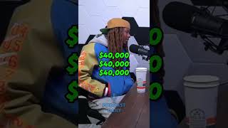 Fetty Wap finds out he FELL OFF 📉podcastdaily [upl. by Agnimod]