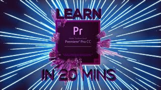 Learn Premiere Pro 2024 In 8 Minutes Beginners Guide to Premiere Pro 2024 [upl. by Gaspard]