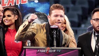 CANELOS FULL POST FIGHT PRESS CONFERENCE  CANELO VS GGG 2 [upl. by Melony]