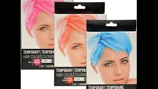 Dollar Tree Temporary Hair Dye [upl. by Eiffub]