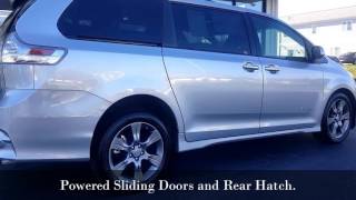 2016 Toyota Sienna Sport BraunAbility Rear Entry Conversion [upl. by Harvie]