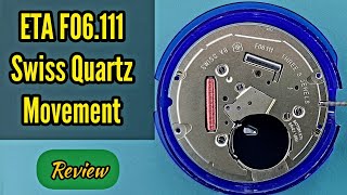 ETA F06111 Swiss Quartz Watch Movement Unboxing Review  Watch Repair Channel  SolimBD [upl. by Madelene]