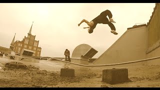 Parkour Freerunning Rostock Sommer 2014 [upl. by Treulich607]