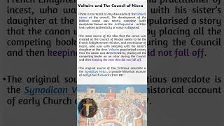 Voltaire and the Council of Nicaea [upl. by Ecyor149]