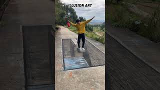 MindBlowing 3D Street Art Illusions You Have to See 🎨 Shorts [upl. by Willamina]