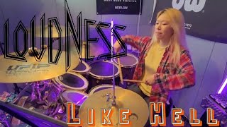 Like Hell  Loudness Drum Cover By MJ [upl. by Attenrad]