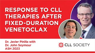 Response to CLL Therapies After FixedDuration Venetoclax  ASH 2023 Dr John Seymour [upl. by Itisahc301]