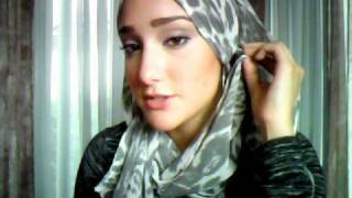 Hijab Tutorial 16 Long Flowy Summer Hijab Look [upl. by Ahsya]