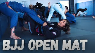 Bjj Open mat checkmat [upl. by Ellynad]