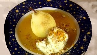 How to Make Poached Pears Dessert [upl. by Krall]