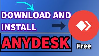 How to download and install Anydesk in Desktop  Laptop [upl. by Enegue]