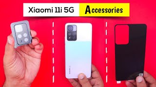 Xiaomi 11i 5G Camera Lens  Xiaomi 11i Back Glass Protector [upl. by Nannette]