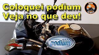 G 310 GS gasolina Podium e primeiras impressões bmw podium motovlog 304 [upl. by Novyak]