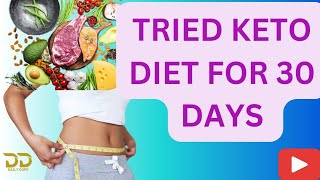 The Ultimate Keto Challenge My Epic 30Day Health Transformation Journey [upl. by Datnow]