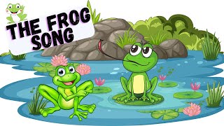 The Frog Song  viralvideo video trending viralsong kidssong frog animal BachpanFun2Learn [upl. by Adnamra]