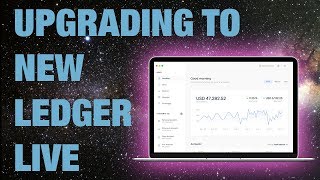 Upgrading To New Ledger Live Bitcoin Wallet Standalone Software [upl. by Enyaw]