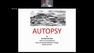 Autopsy  Part 1  Forensic Medicine [upl. by Ilyah424]