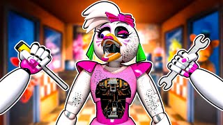 FIXING ANIMATRONICS REACT with Glamrock Chica [upl. by Salita]