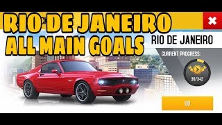 Asphalt 8 Equus Bass 770 Championship Rio De Janeiro all Main goals [upl. by Eesak]