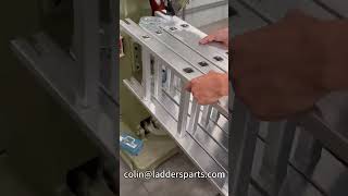 ジョイントラダーリベット留め machine laddervator aluminum factory ladder [upl. by Arutek115]