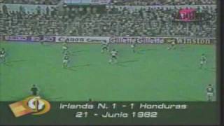 Honduras vs Irlanda 11 Mundial España 82 Resumen Completo [upl. by Svensen]